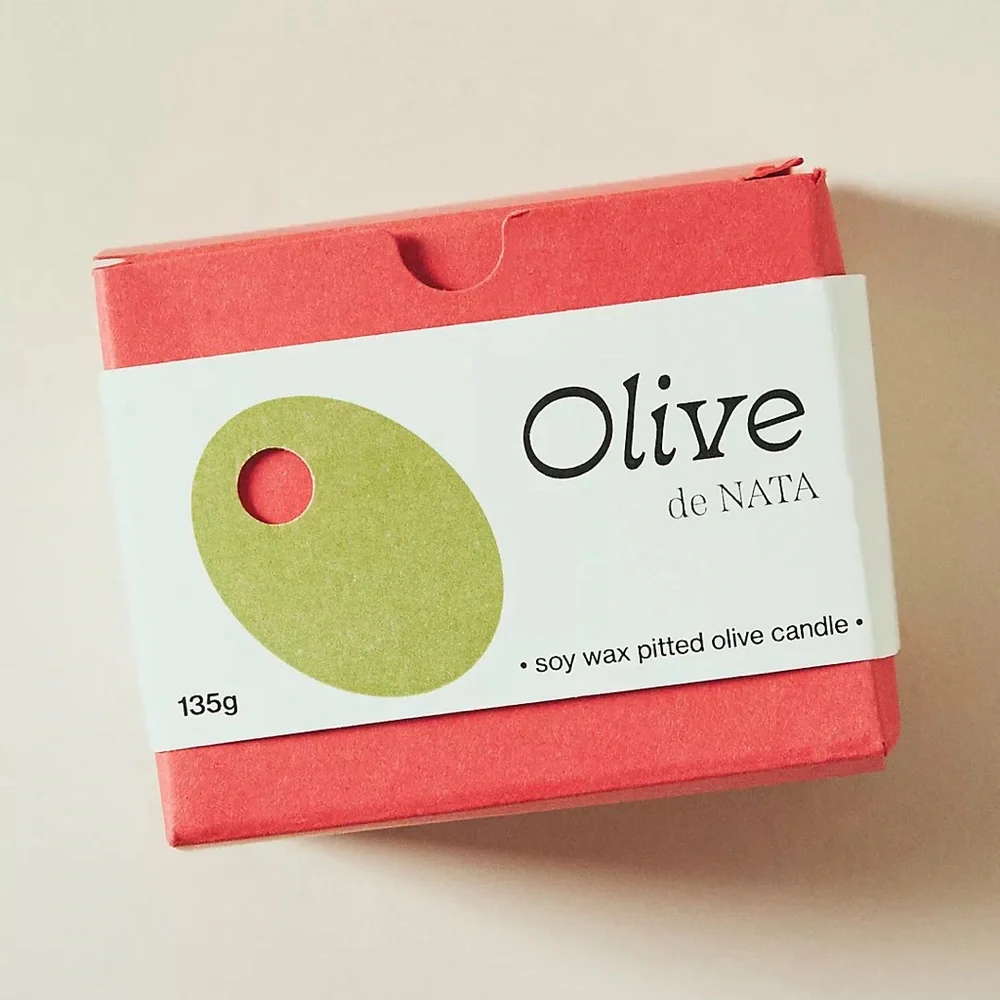NWT Anthropologie x Nata Olive de Nata Candle - Olive